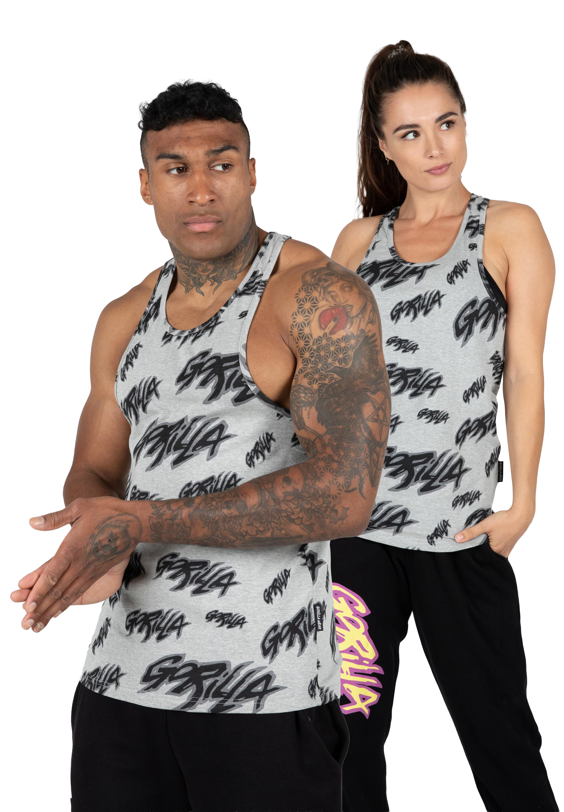 Legacy Tank Top - Gray/Black