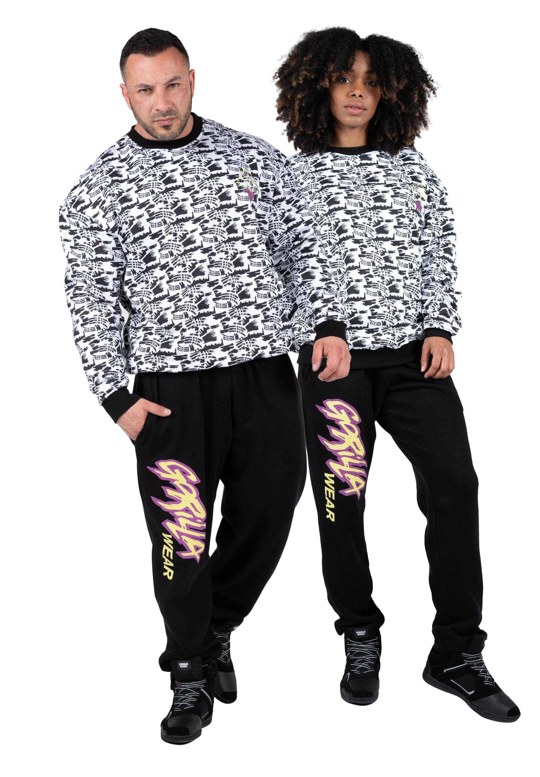 Legacy Oversized Sweatshirt - White/Black