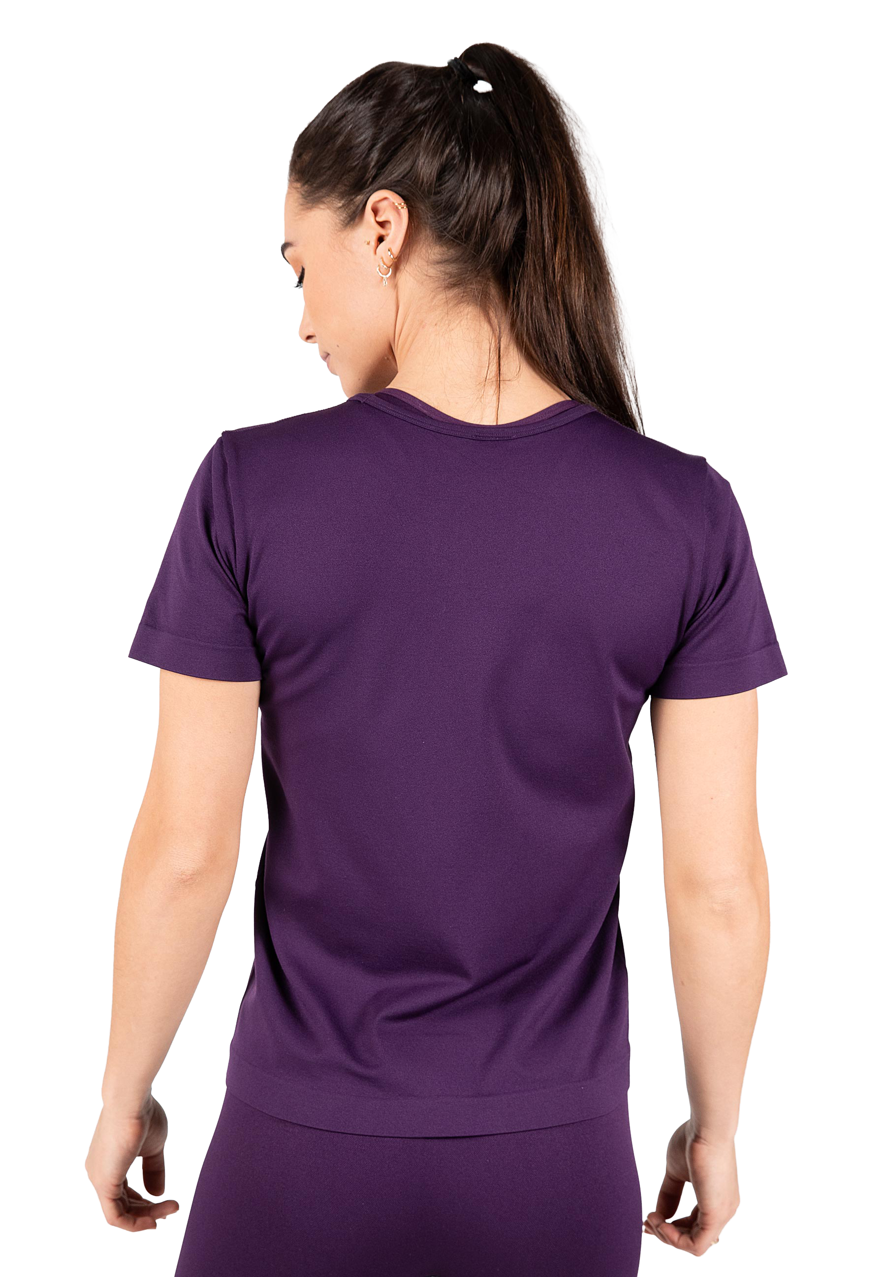 Neiro Seamless T-Shirt - Purple