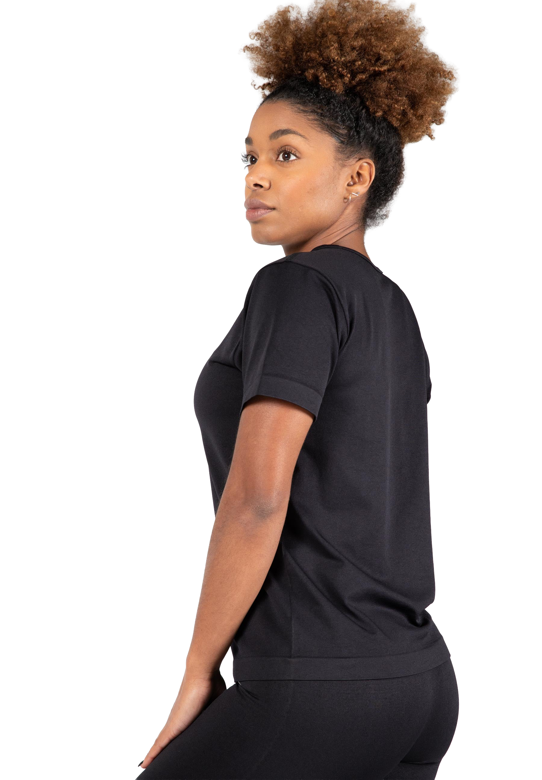 Neiro Seamless T-Shirt - Black