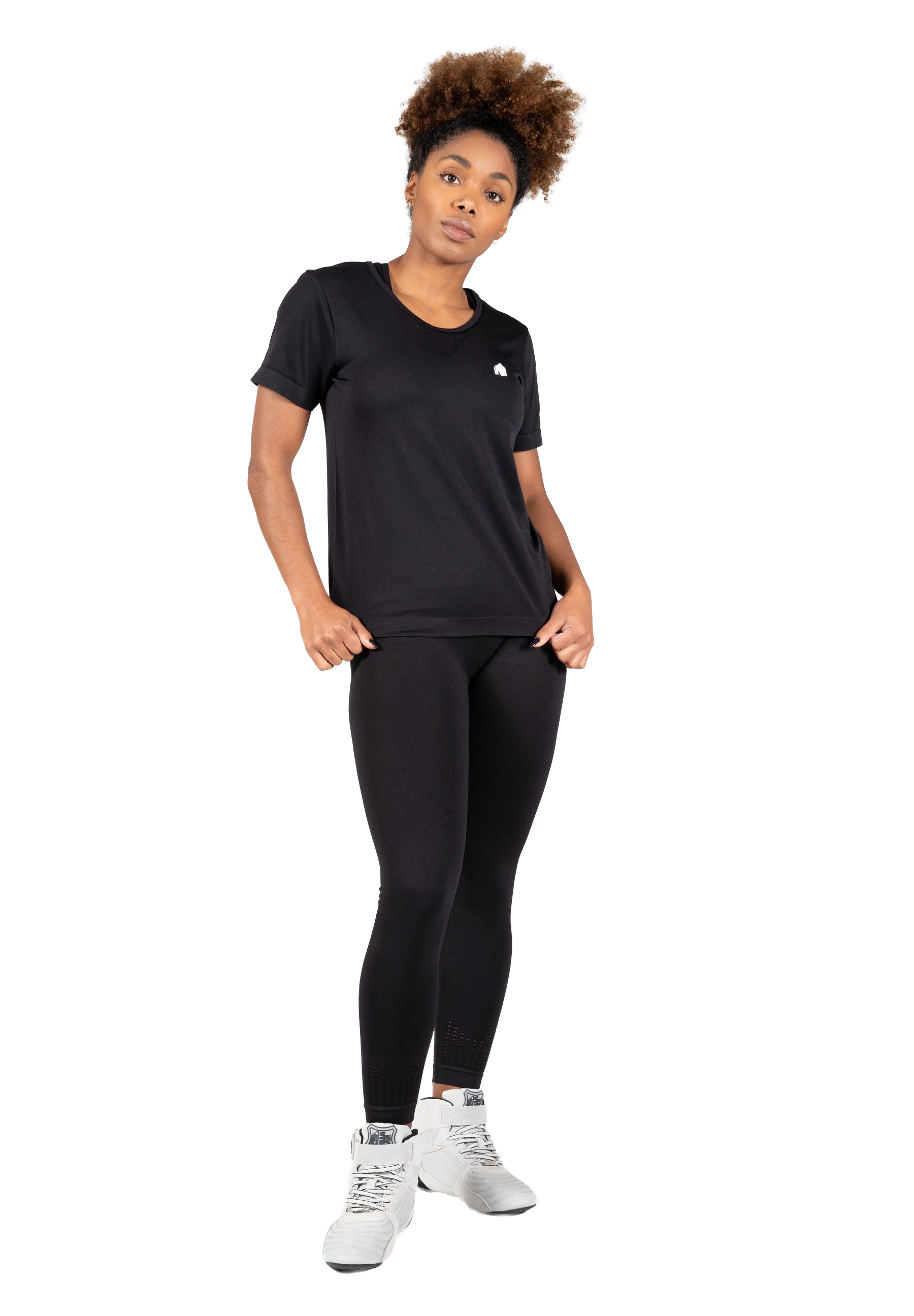 Neiro Seamless T-Shirt - Black