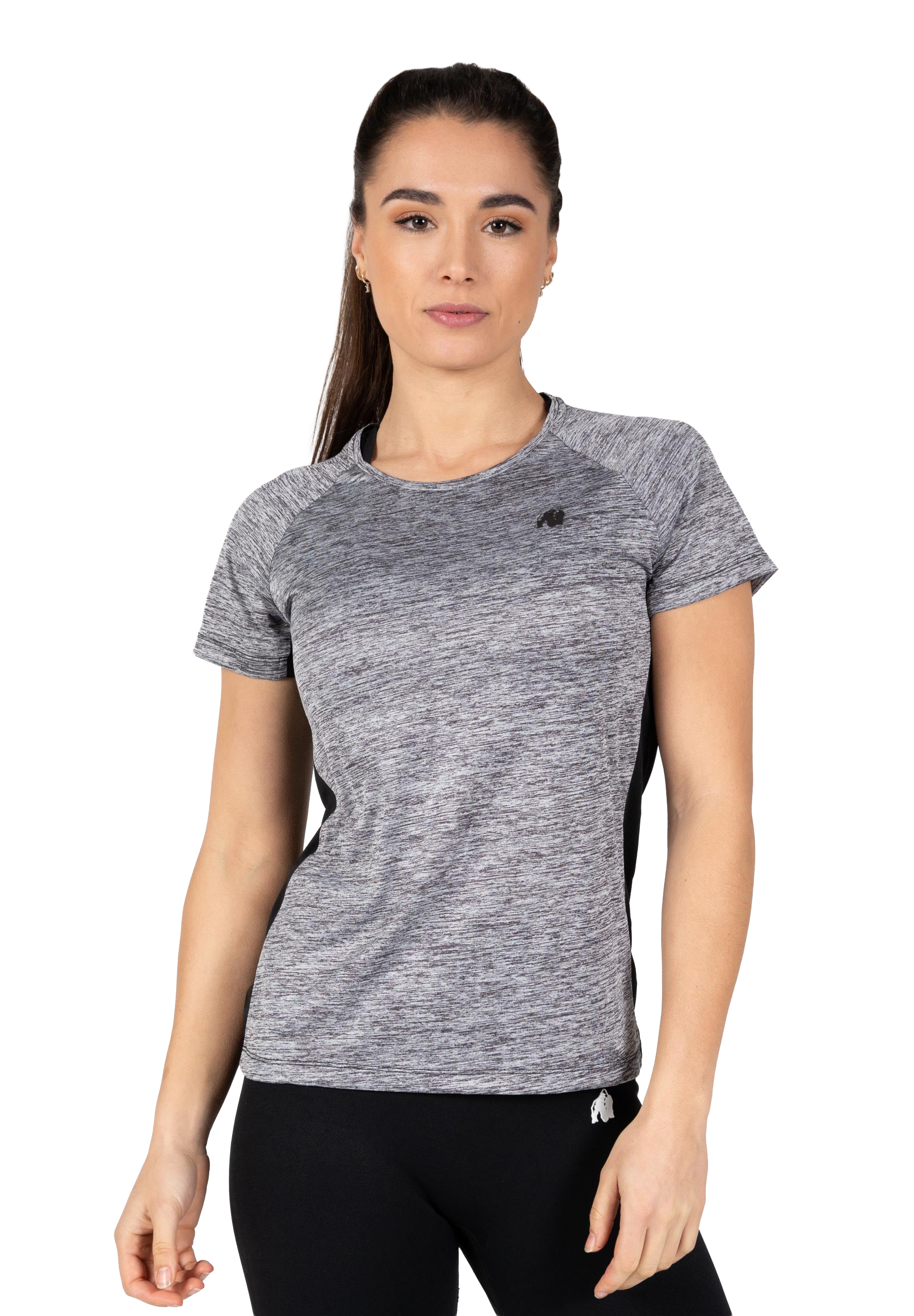 Monetta Performance T-Shirt - Gray Melange