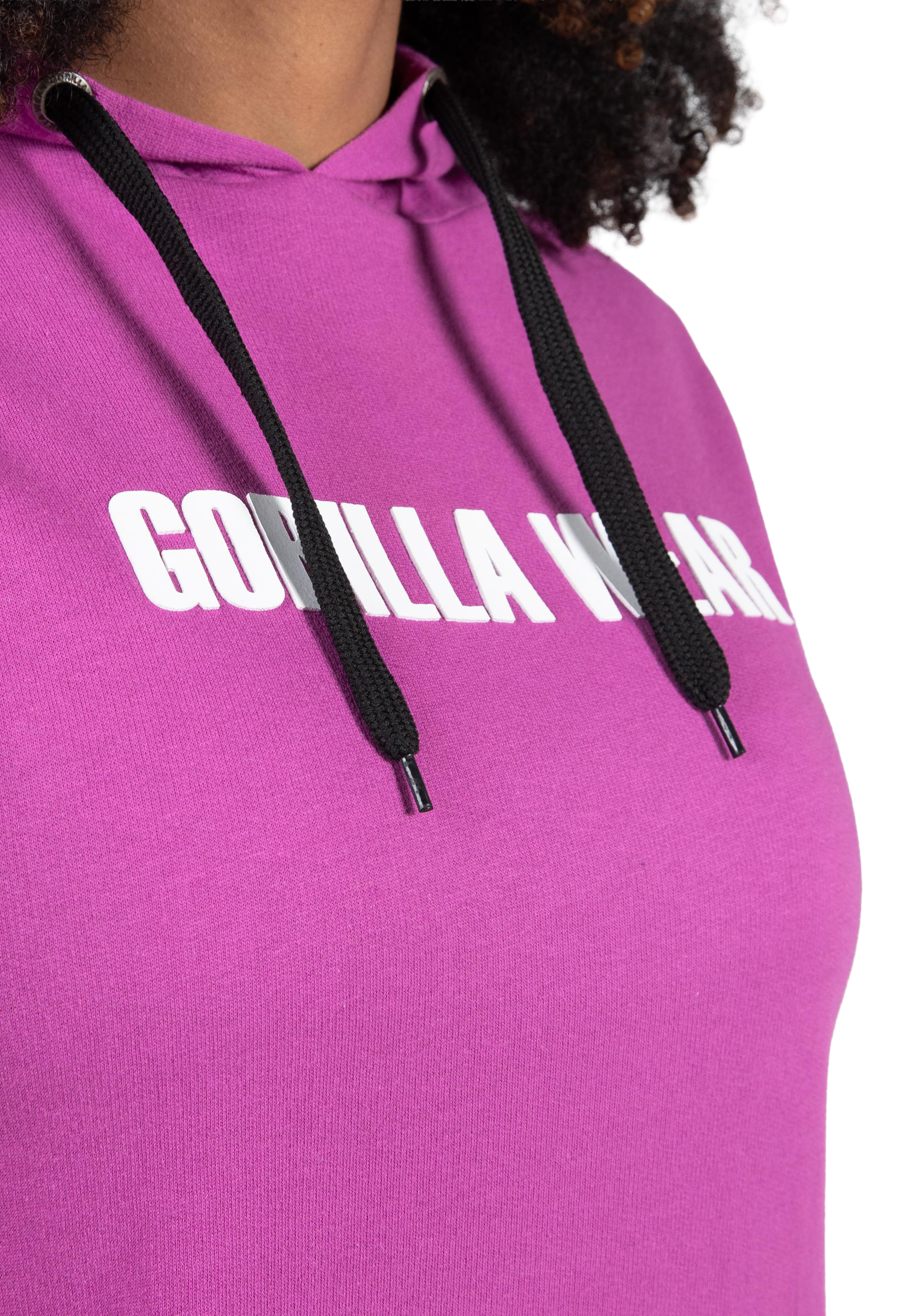 Virginia Sleeveless Hoodie - Pink