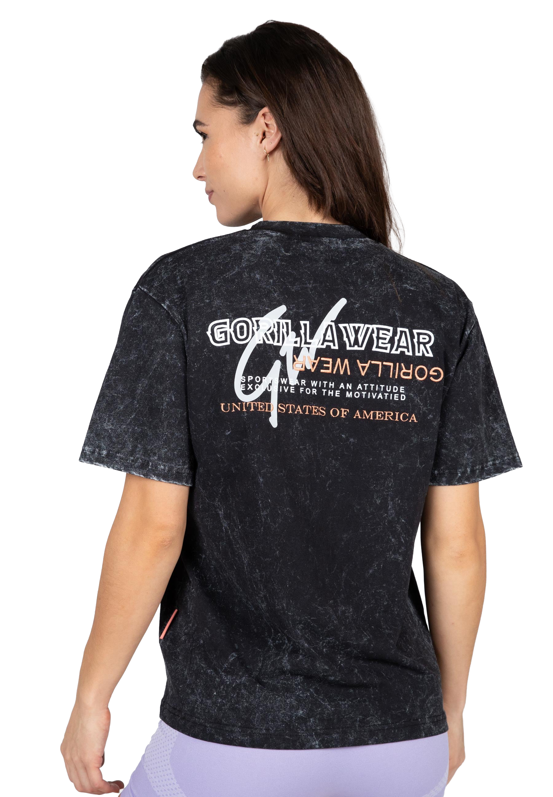 Medina Oversized T- Shirt - Washed black