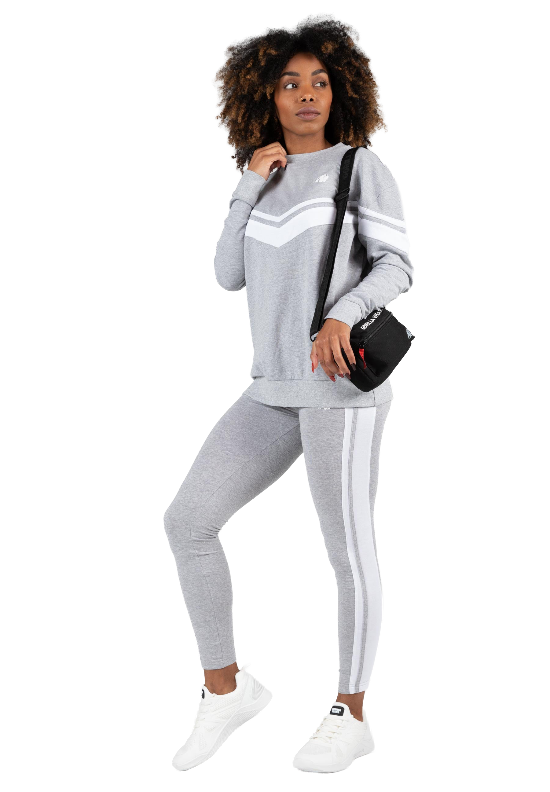 Hailey Oversized Sweatshirt - Gray Melange