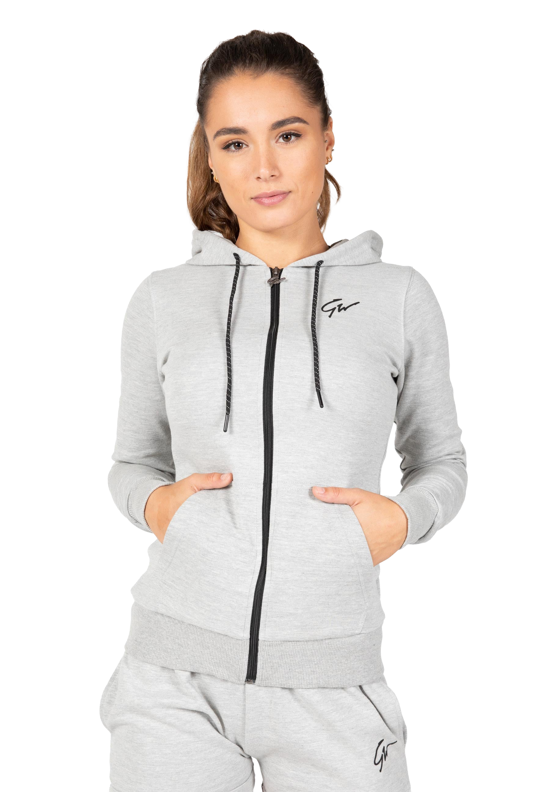 Pixley Zipped Hoodie - Gray