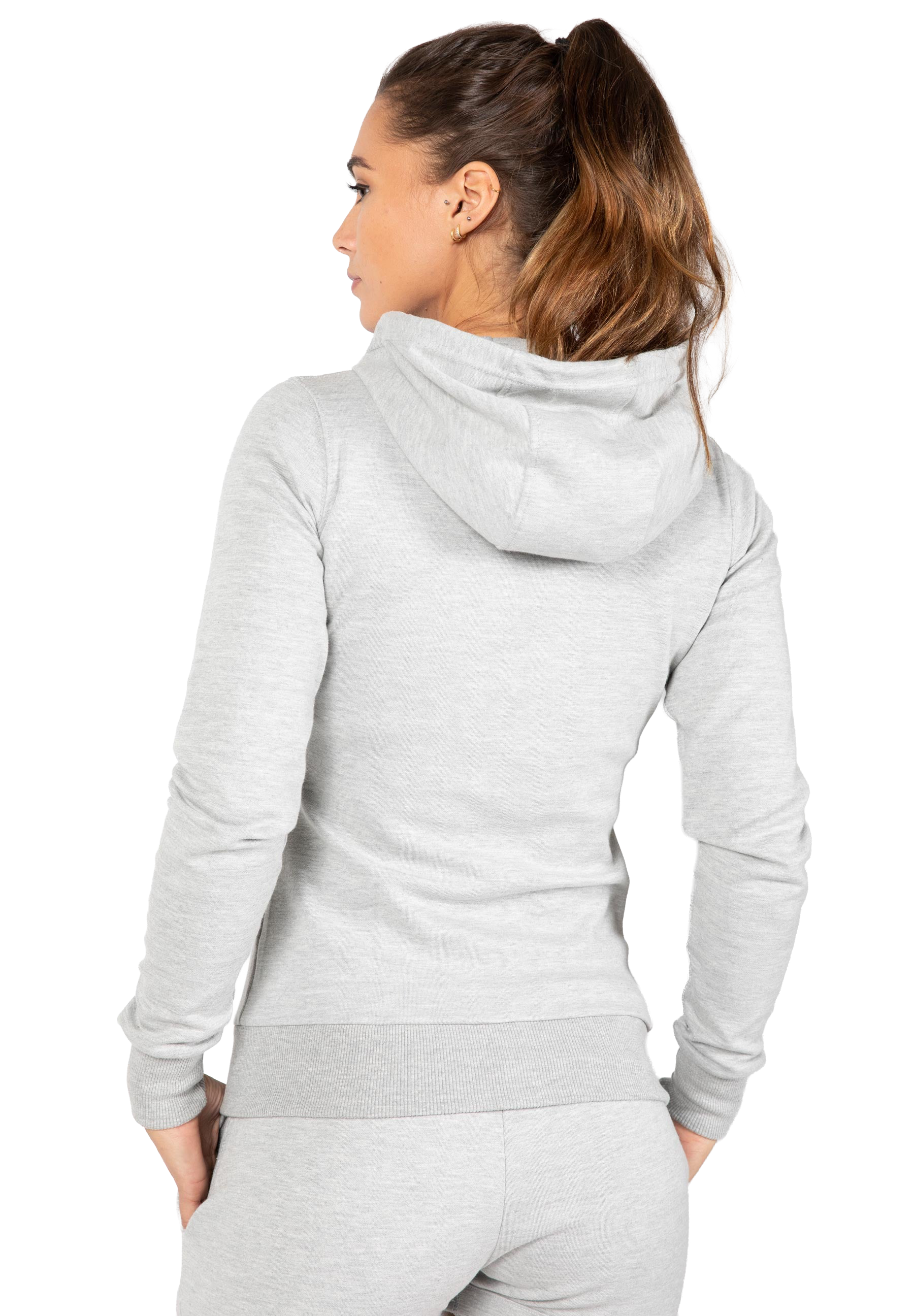 Pixley Zipped Hoodie - Gray