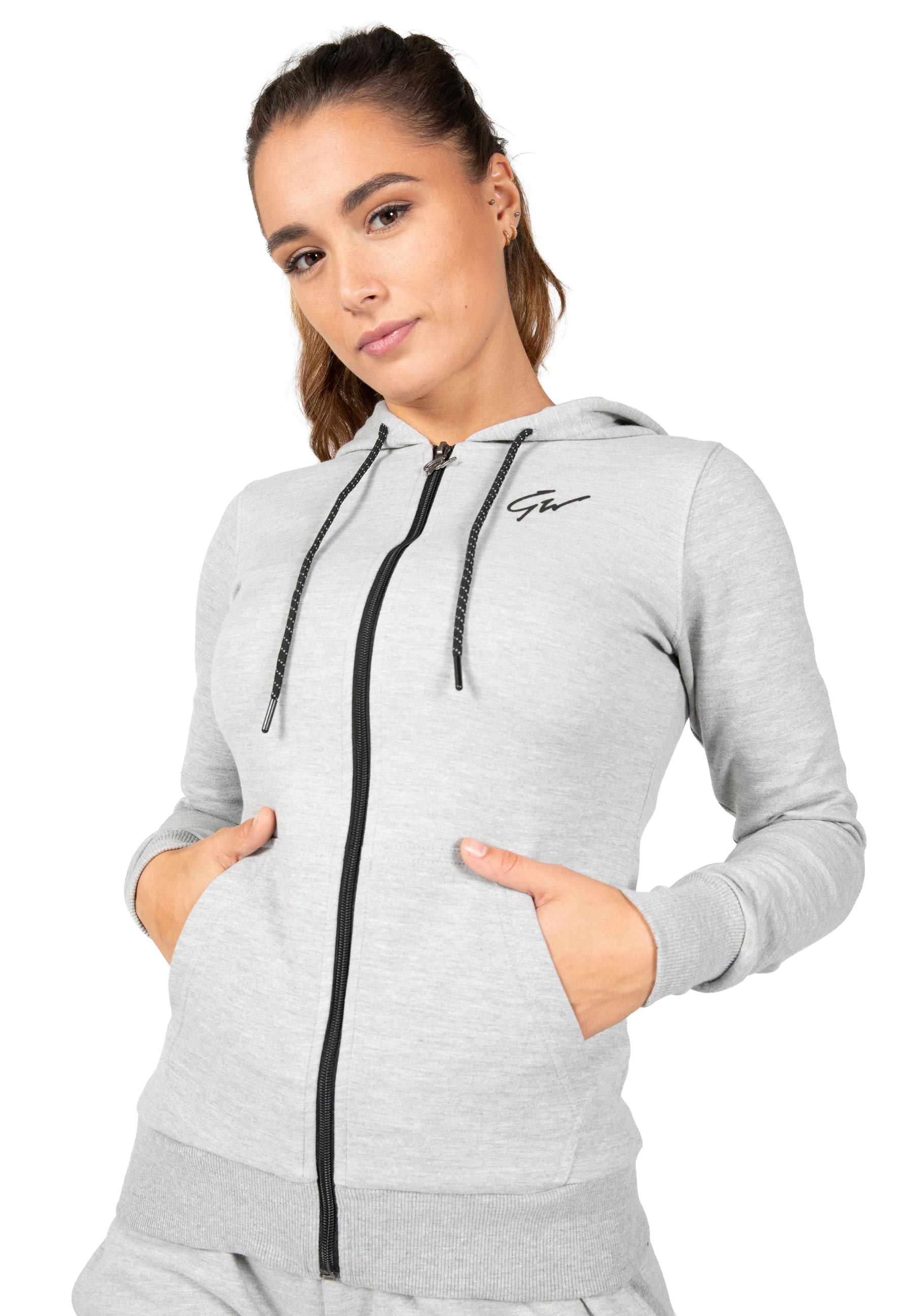 Pixley Zipped Hoodie - Gray
