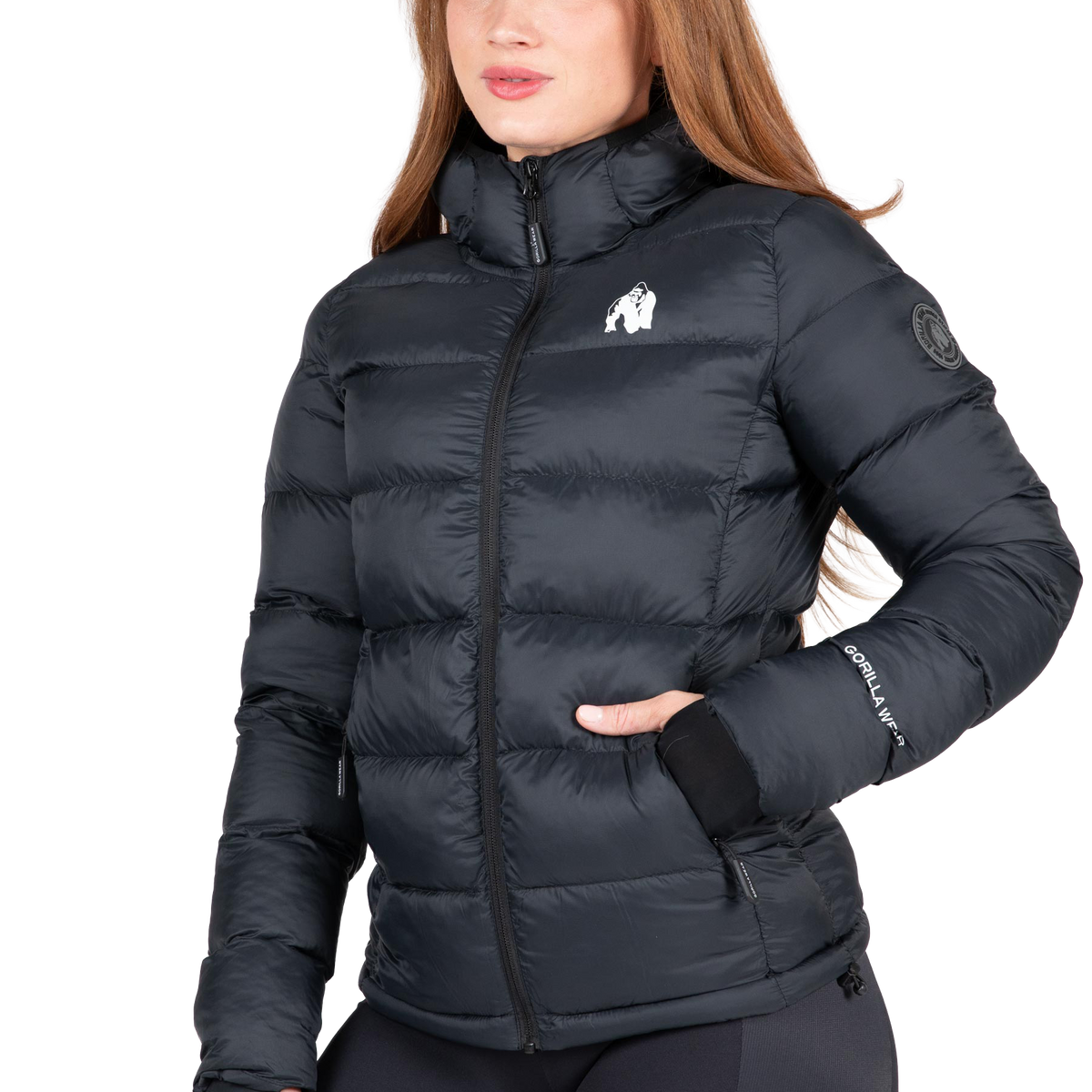 Rachel Puffer Jacket - Black – Gorilla Wear USA