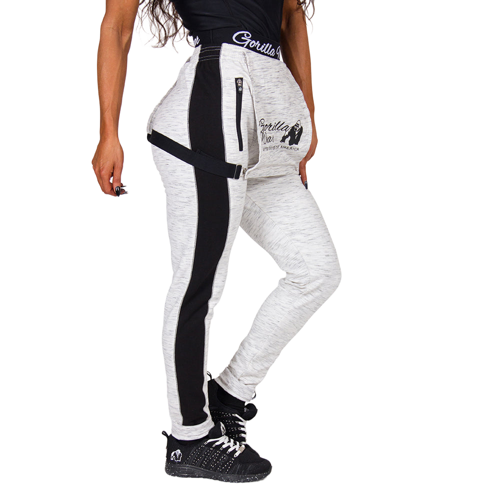 Dolores Dungarees - Gray/Black