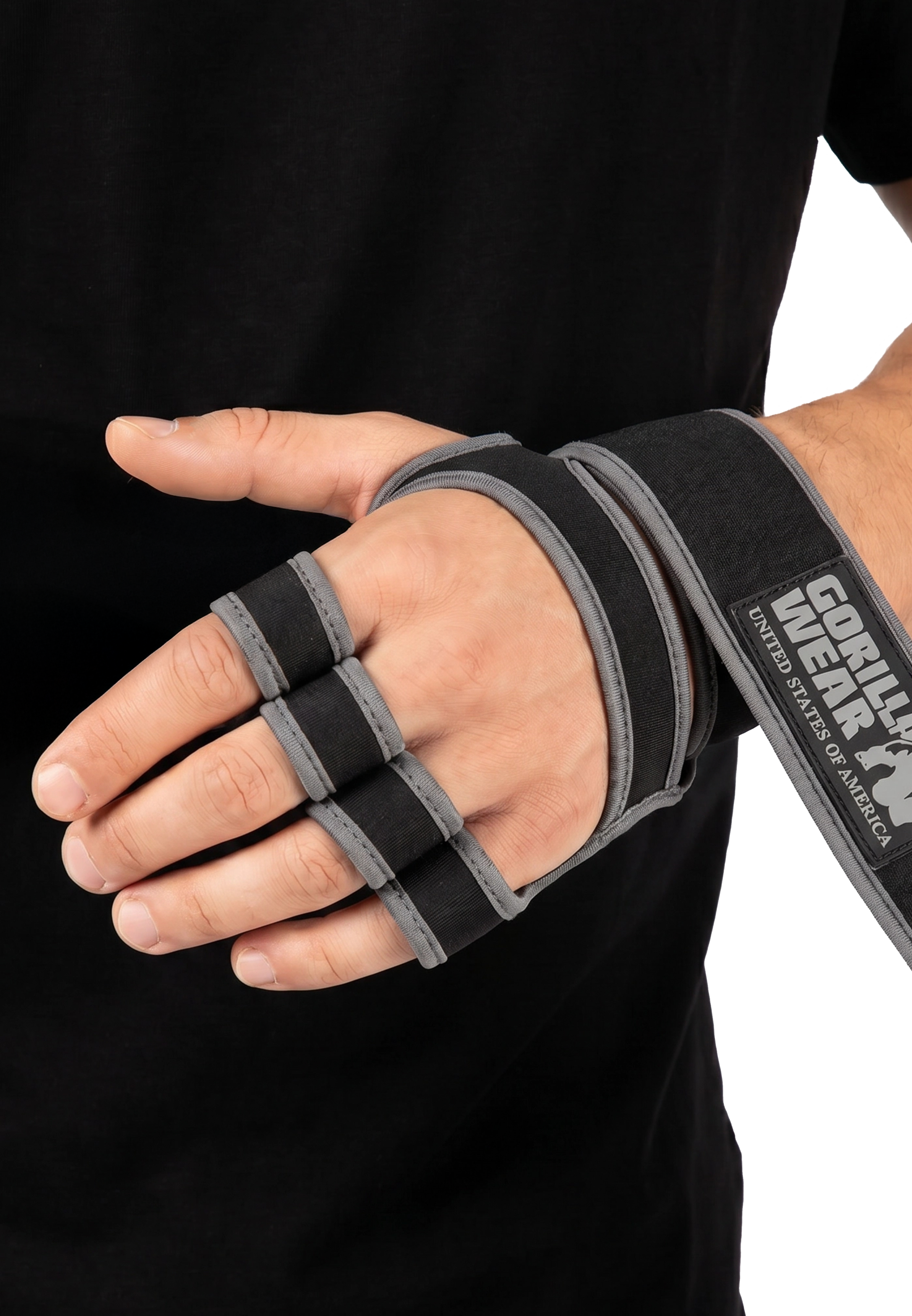 Yuma Workout Gloves - Black/White