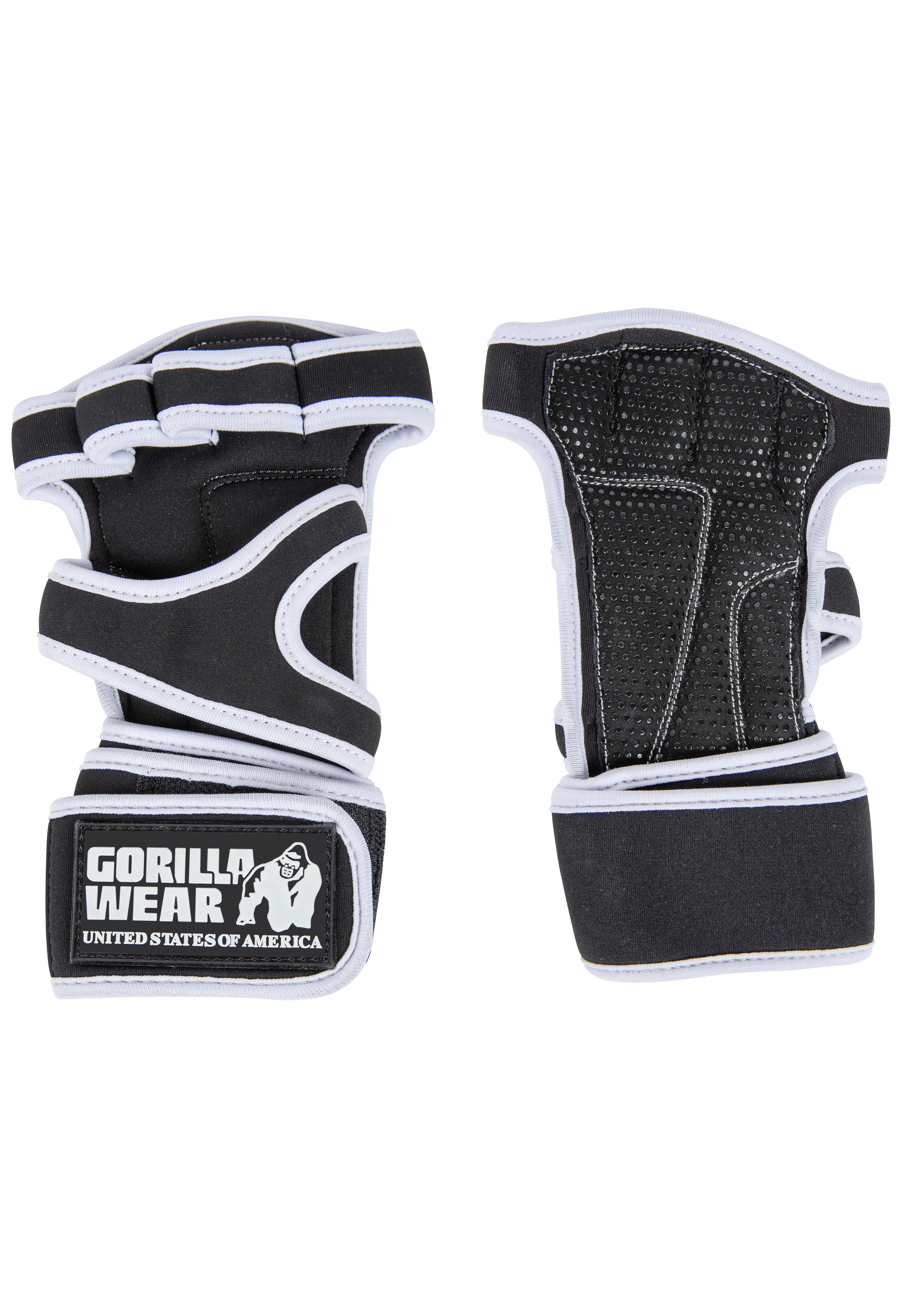 Yuma Workout Gloves - Black/White