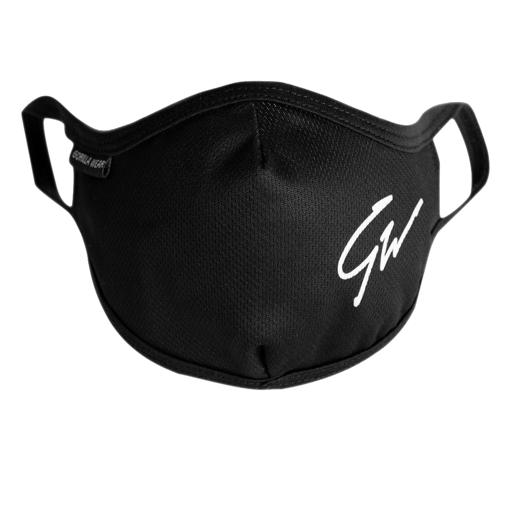 Gorilla Wear Face Mask - Black