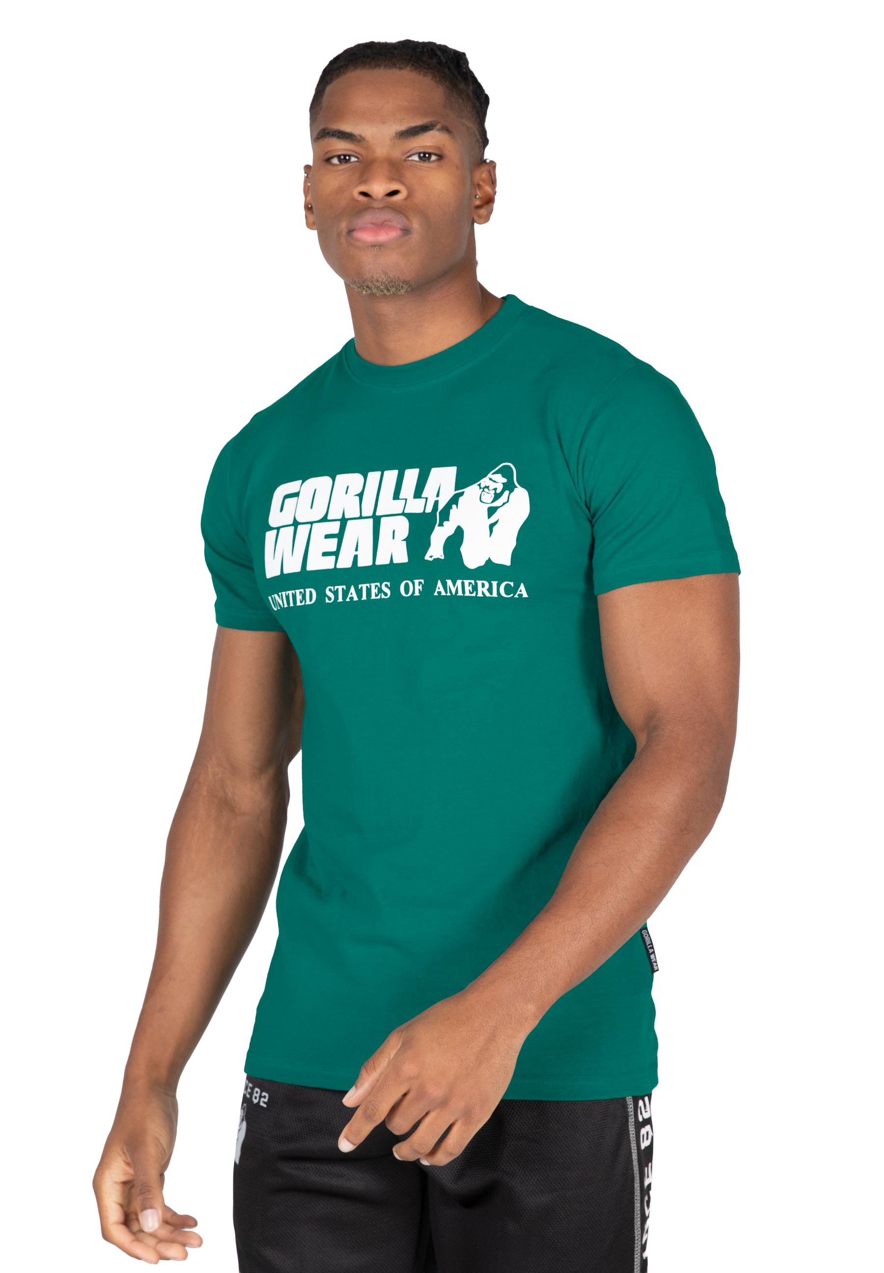Classic T-Shirt - Teal Green – Gorilla Wear USA