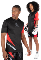 Hornell T-Shirt - Black/Red - Unisex