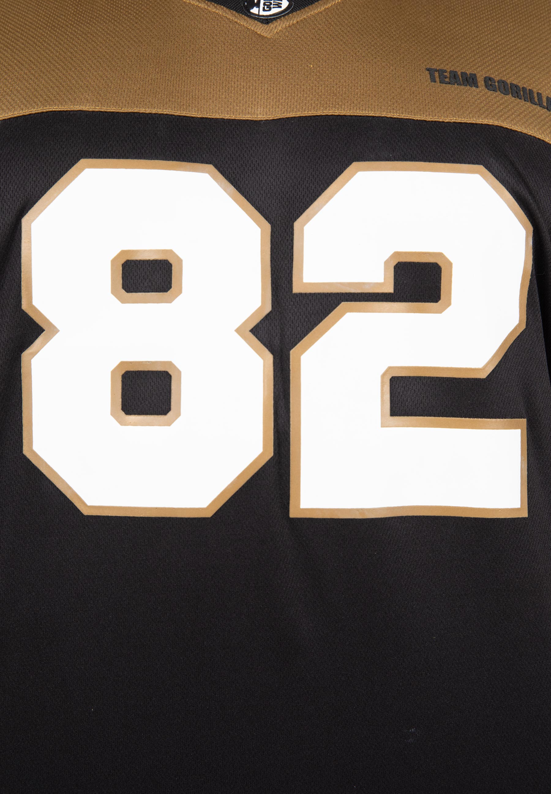 Trenton Football Jersey - Black/Gold | GorillaWearUsa