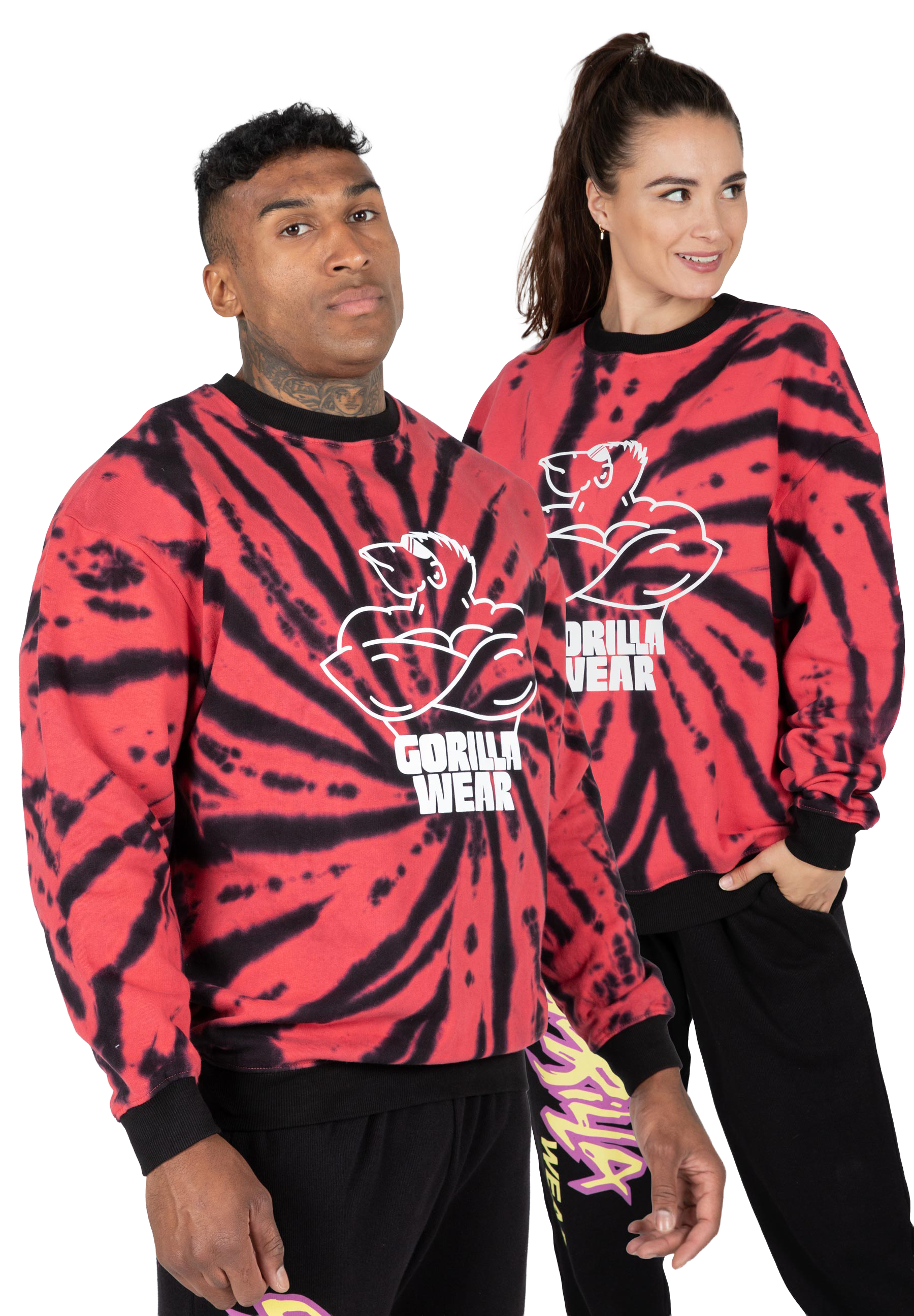 Legacy Oversized Sweatshirt - Red/Black