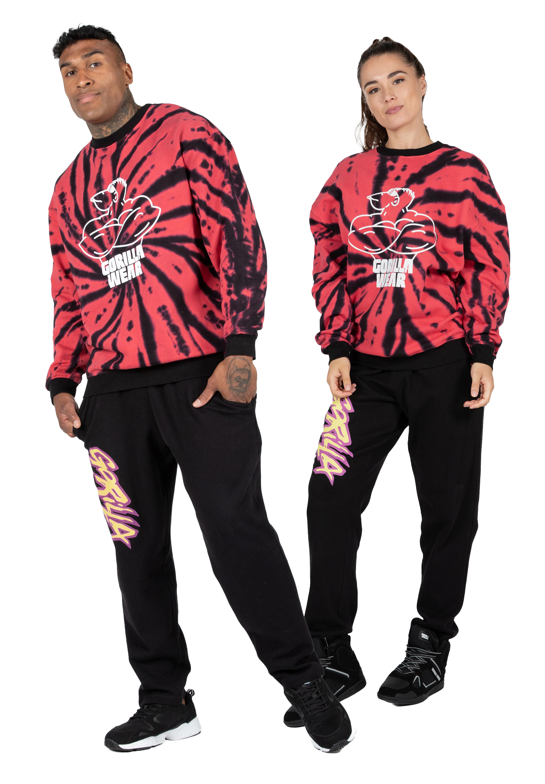Legacy Oversized Sweatshirt - Red/Black