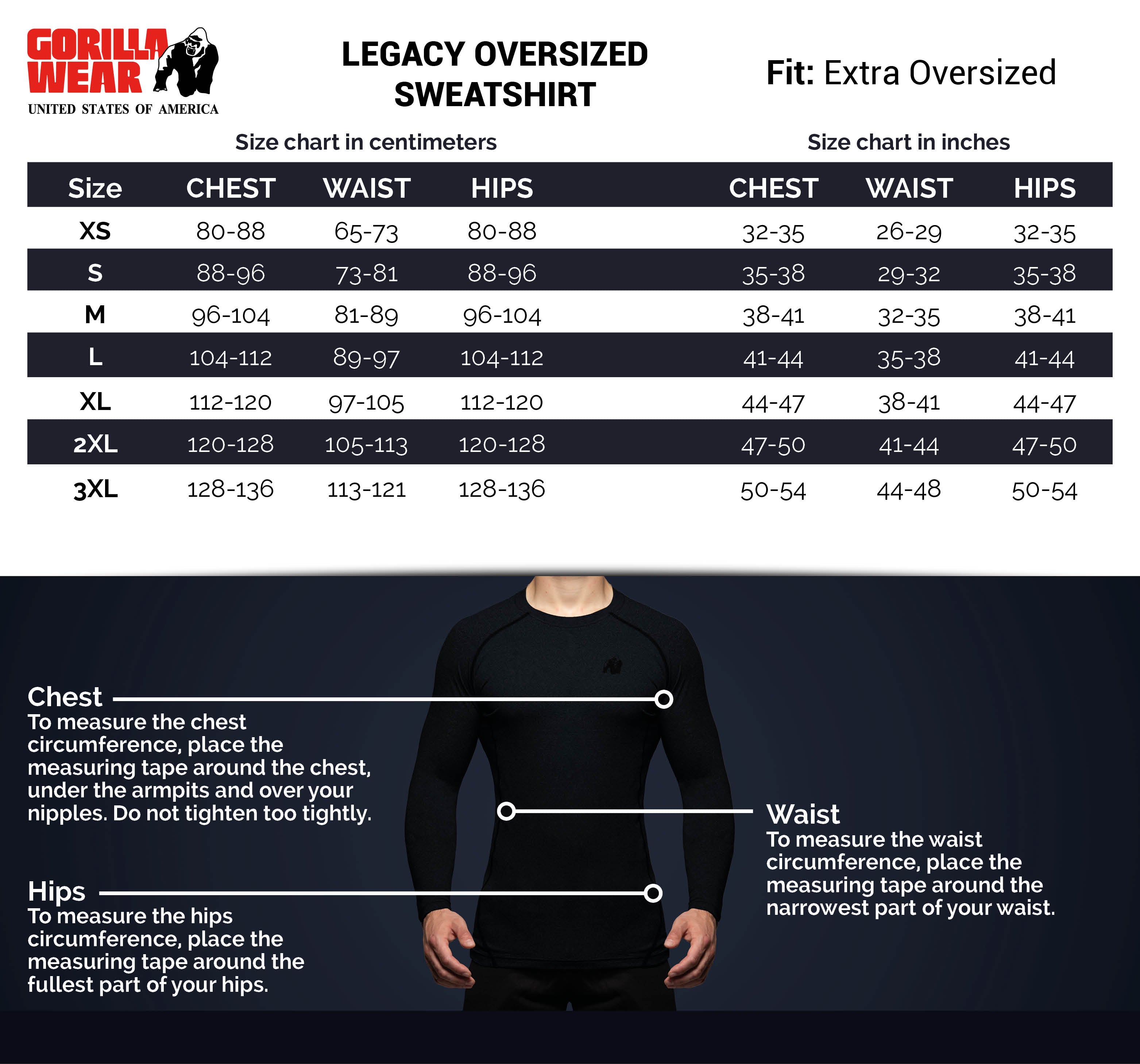 Legacy Oversized Sweatshirt - Red/Black