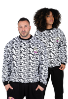 Legacy Oversized Sweatshirt - White/Black