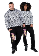 Legacy Oversized Sweatshirt - White/Black