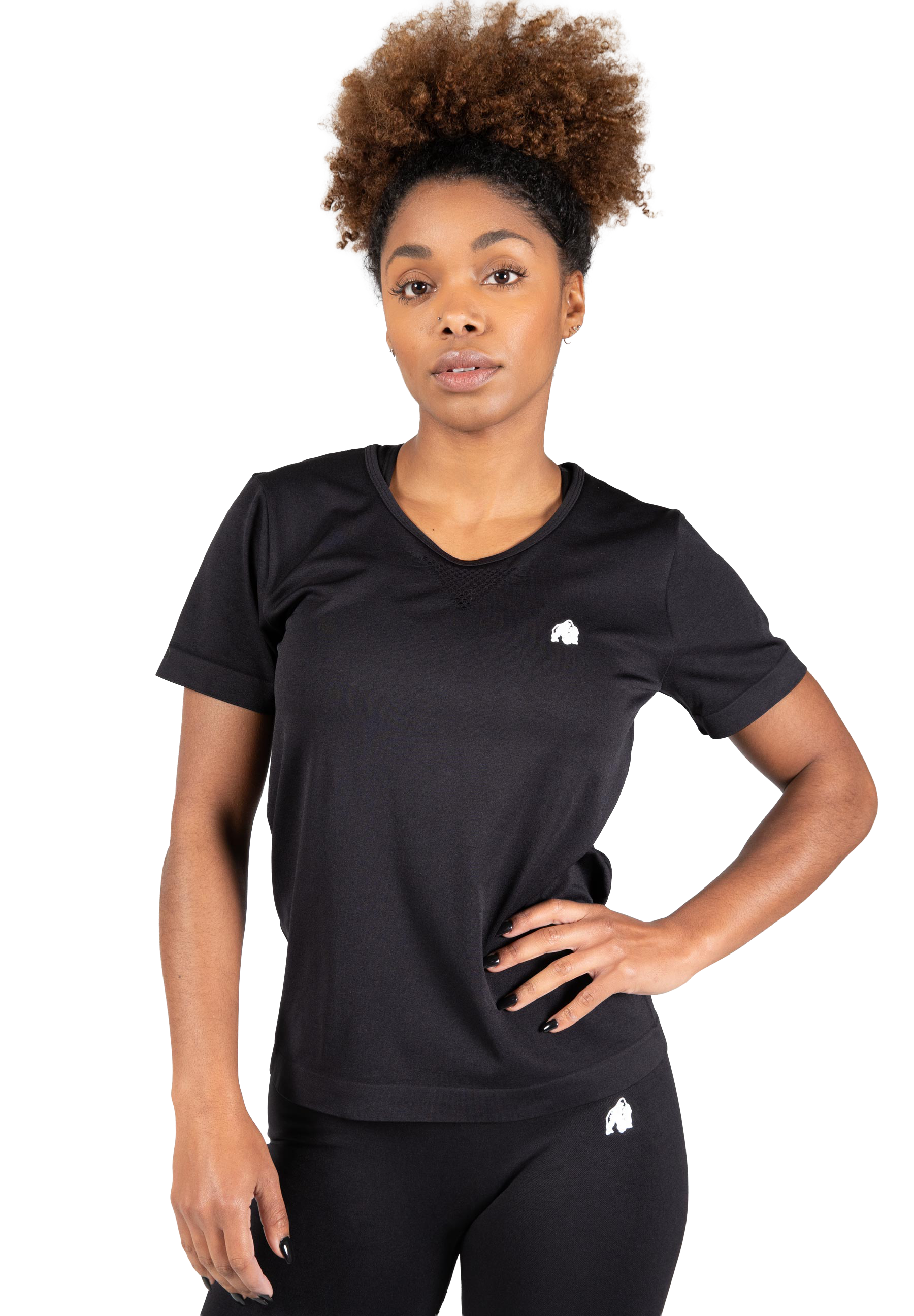 Neiro Seamless T-Shirt - Black