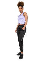 Estelle Twisted Crop Top - Lilac