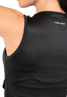 Estelle Twisted Crop Top - Black