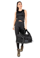 Estelle Twisted Crop Top - Black