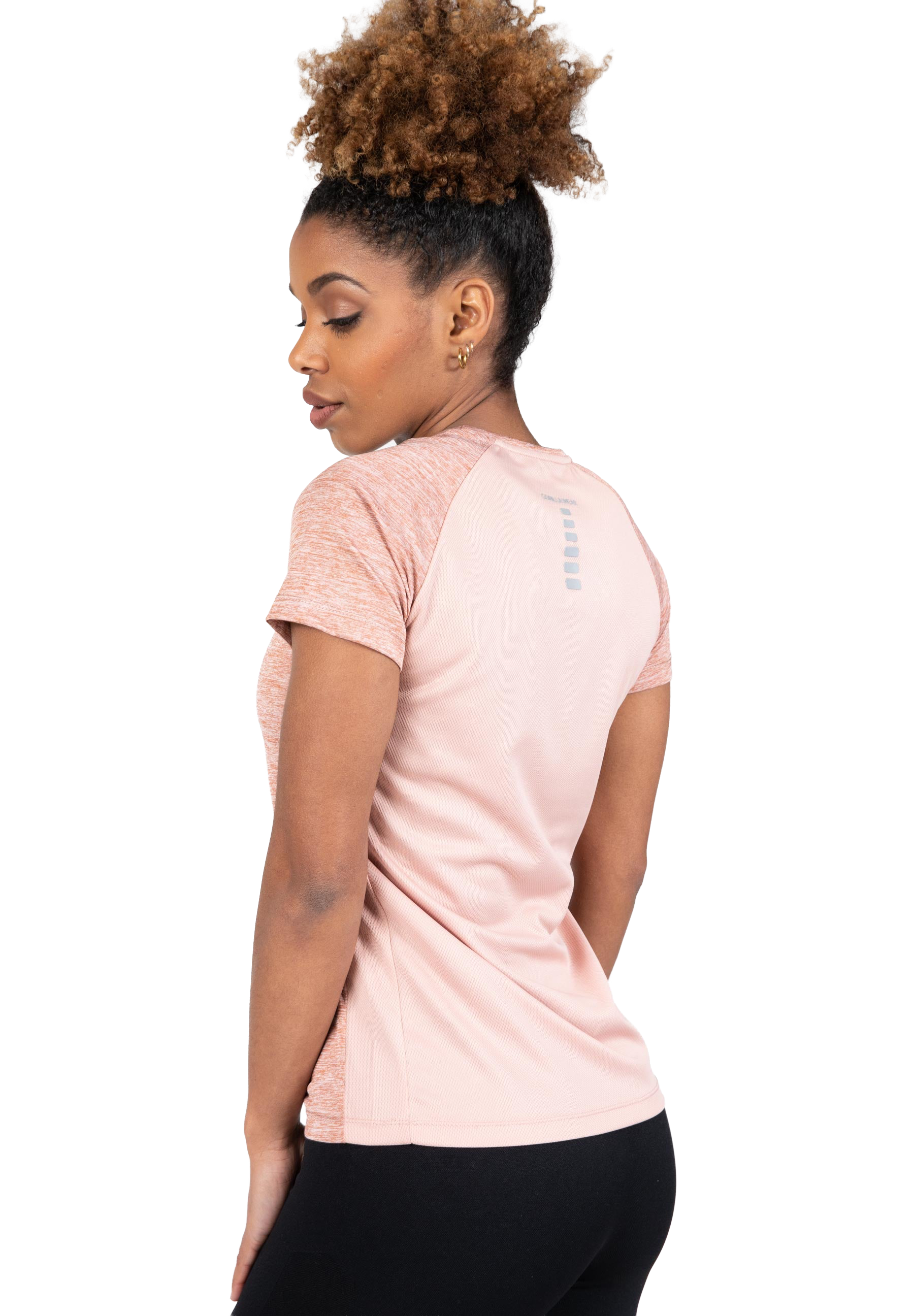 Monetta Performance T-Shirt - Salmon Pink