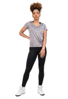 Elmira V-Neck T-Shirt - Gray Melange