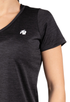 Elmira V-Neck T-Shirt - Black