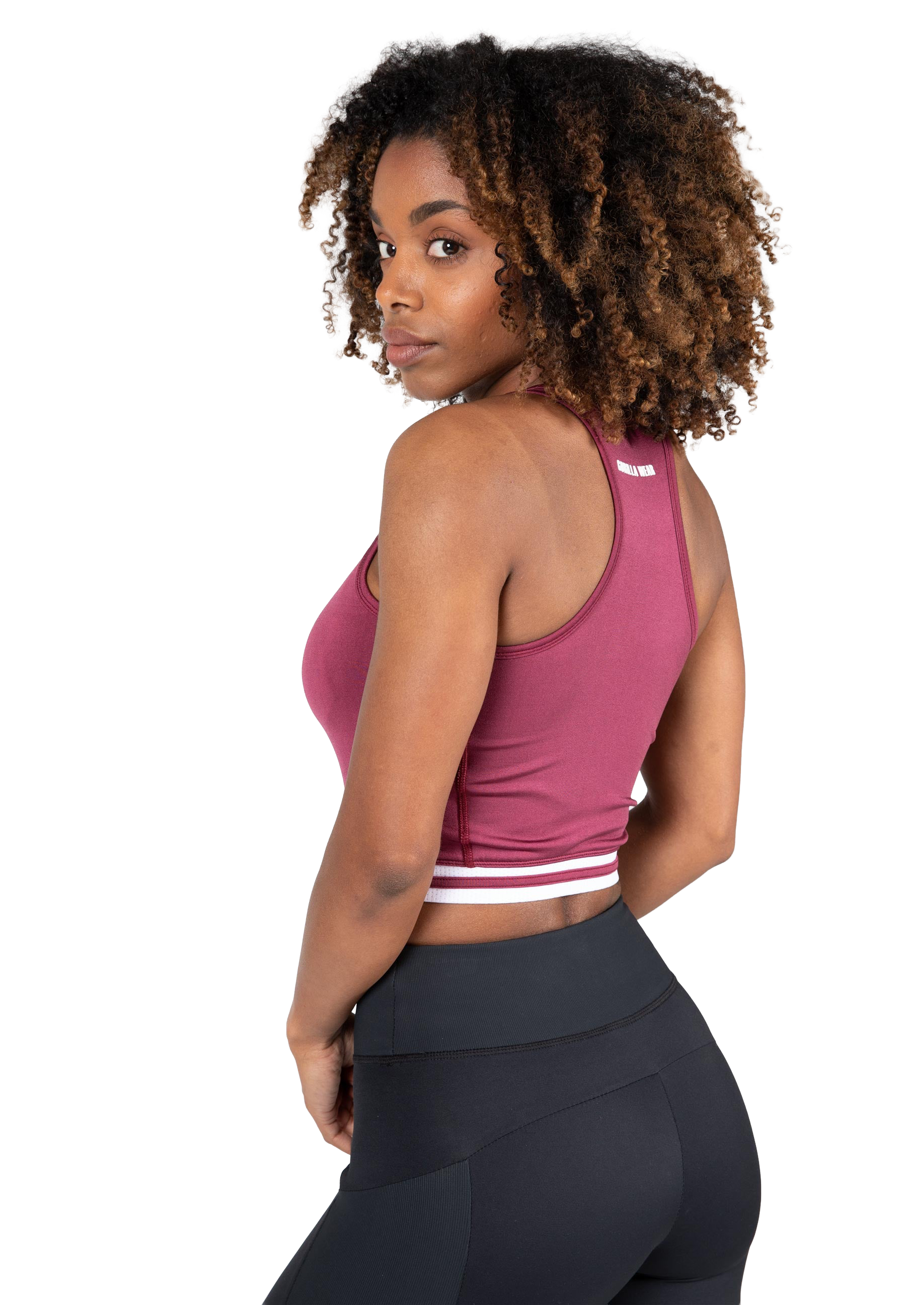 Mesa Zip Top - Burgundy