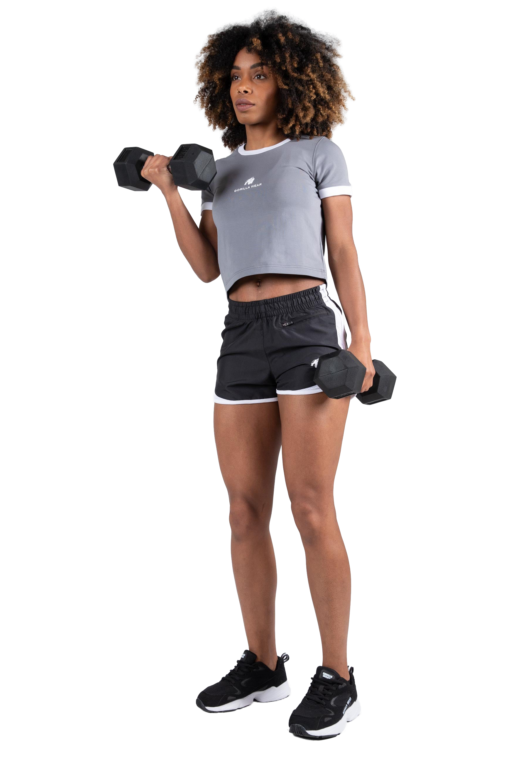New Orleans Cropped T-shirt - Gray