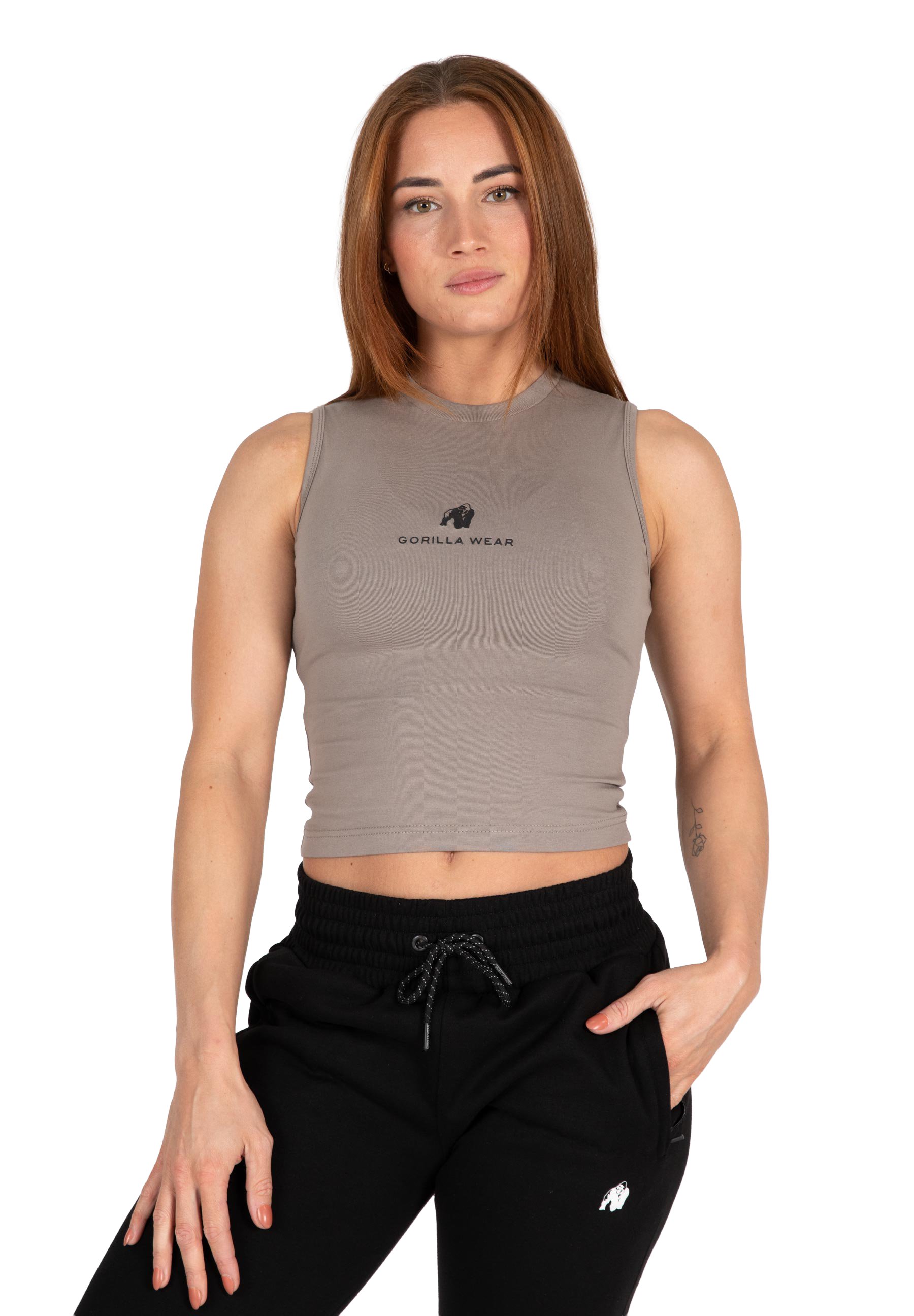 Livonia Crop Top - Beige
