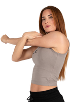 Livonia Crop Top - Beige