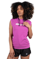 Virginia Sleeveless Hoodie - Pink