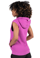 Virginia Sleeveless Hoodie - Pink