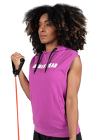 Virginia Sleeveless Hoodie - Pink
