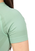 Whitney Seamless Crop Top - Green