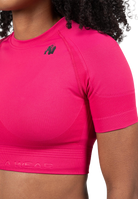 Whitney Seamless Crop Top - Pink
