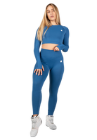 Hilton Seamless Long Sleeve - Blue