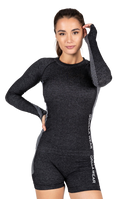 Selah Seamless Long Sleeve- Black