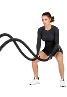 Selah Seamless Long Sleeve- Black