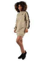 Isabella Sweatshirt Dress - Beige