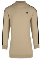 Isabella Sweatshirt Dress - Beige