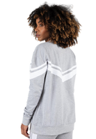 Hailey Oversized Sweatshirt - Gray Melange