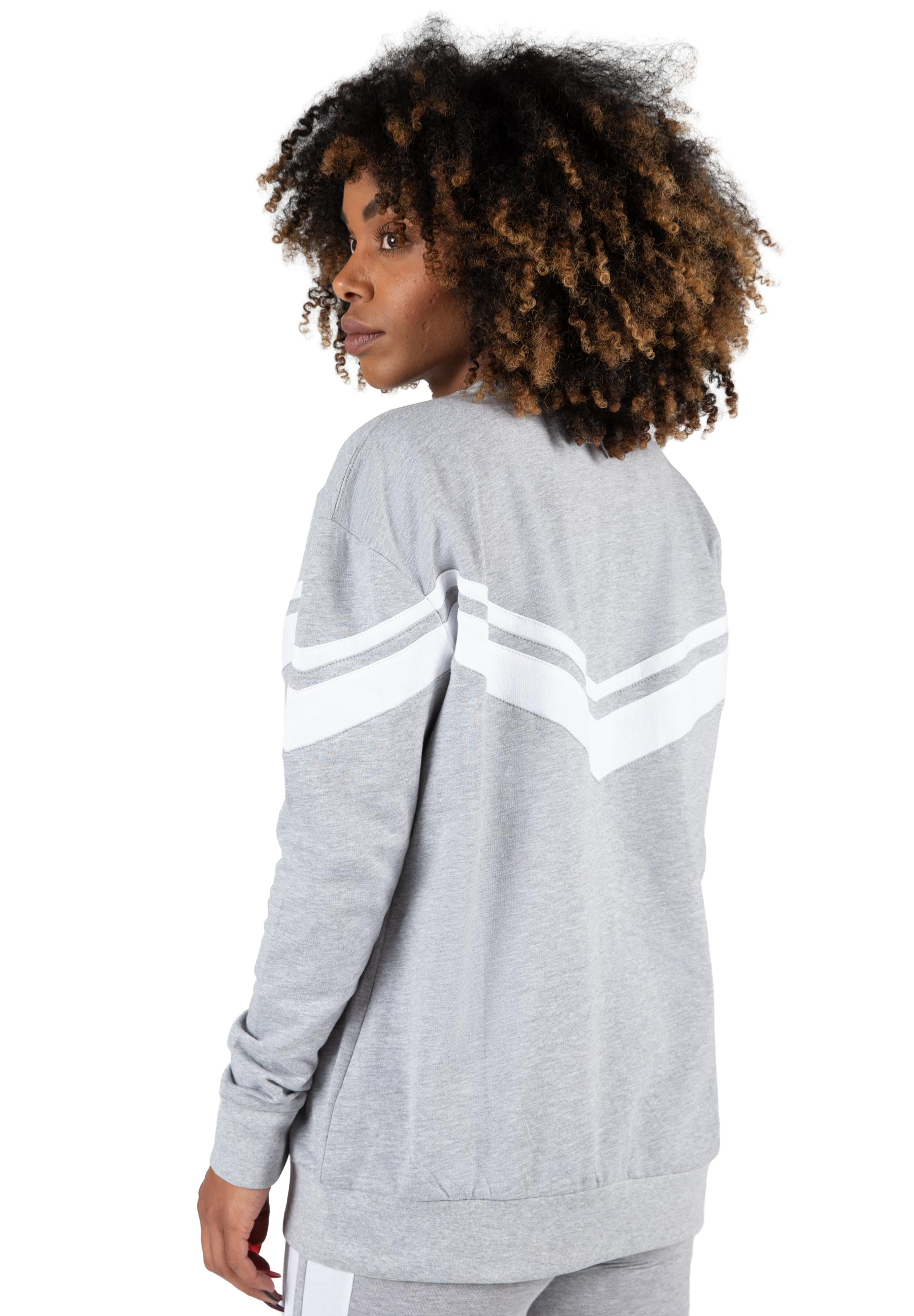 Hailey Oversized Sweatshirt - Gray Melange