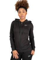 Pixley Zipped Hoodie - Black