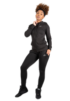 Pixley Zipped Hoodie - Black